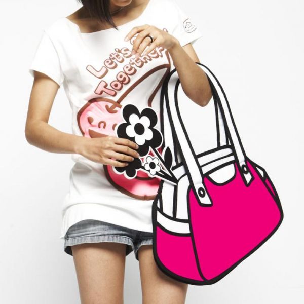 Bolsa Cartoon 3D - First Date